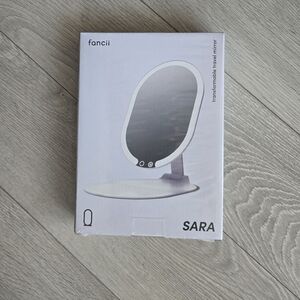 Fancii SARA Lighted Travel Mirror - White